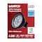 Satco 4.5 Watt MR16 LED - Black Finish - 5000K - GU5.3 Base - 360 Lumens - 12 Volt - Hologen S11397 - alternate 4